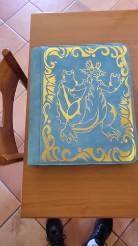 Customer photo review of Gen 3 Mud Rampage - Toploader Trading Card Binder