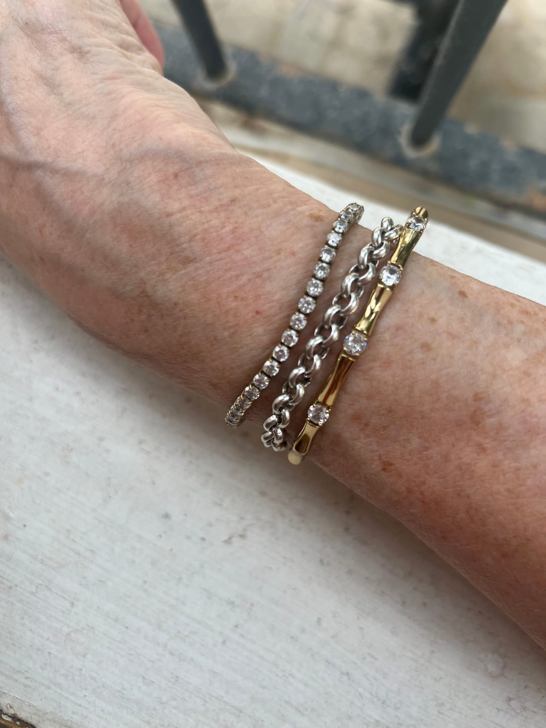 Customer photo review of Tennis Bracelet
