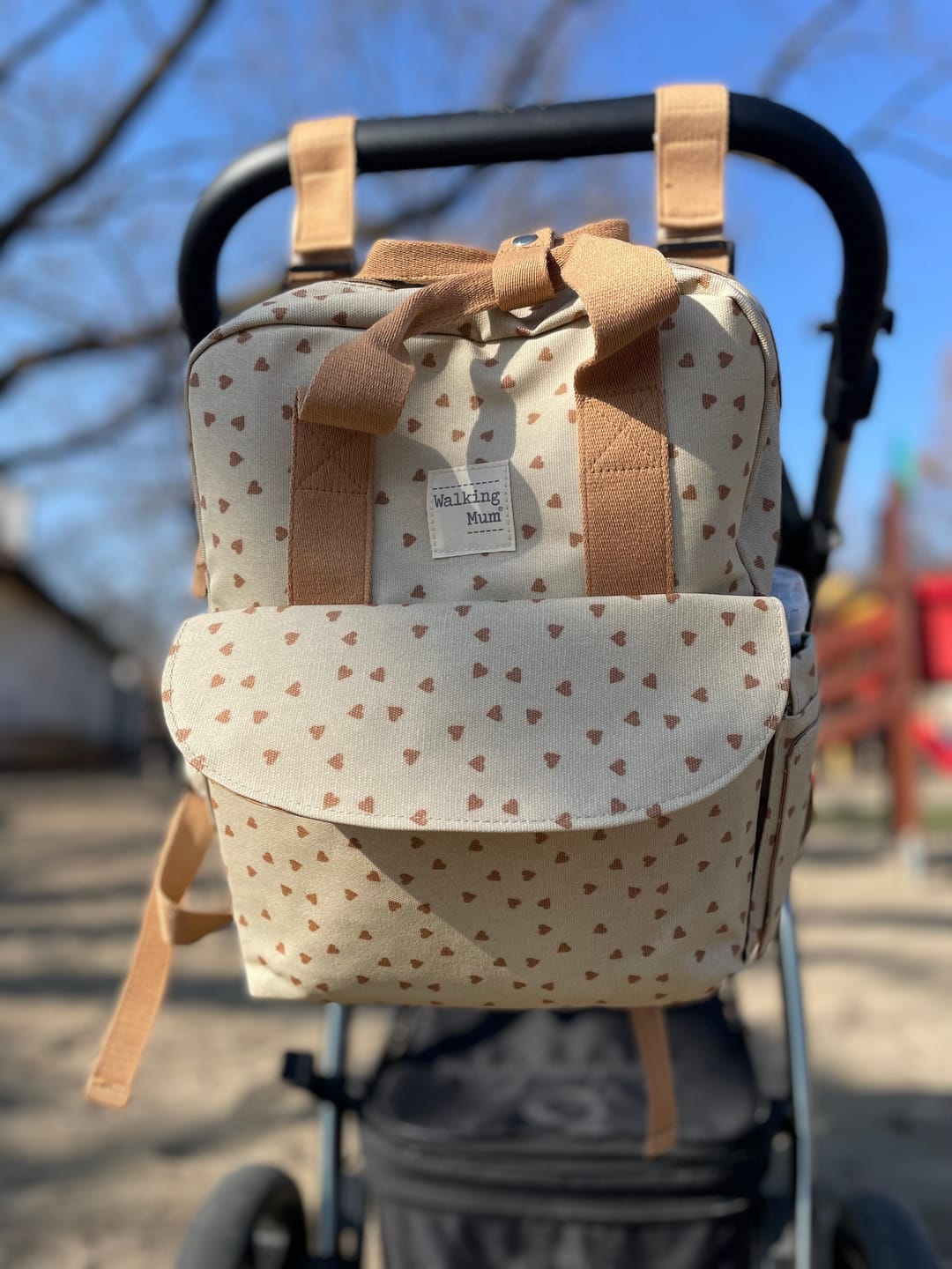 Customer photo review of Pelenkázó hátizsák - Csupaszív (Fahéj)