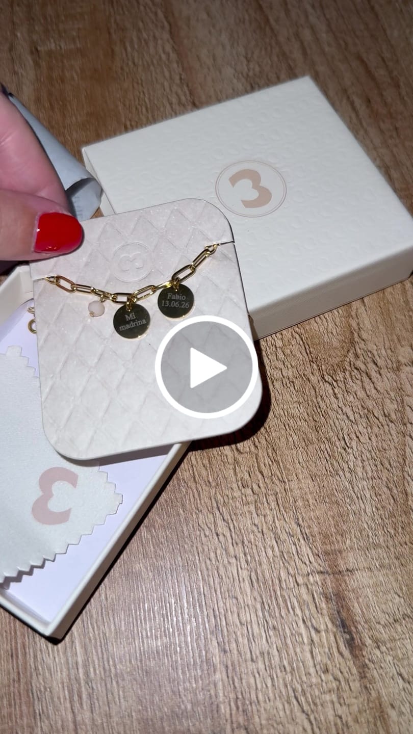 Customer video review of Pulsera Alianza - Personalizado