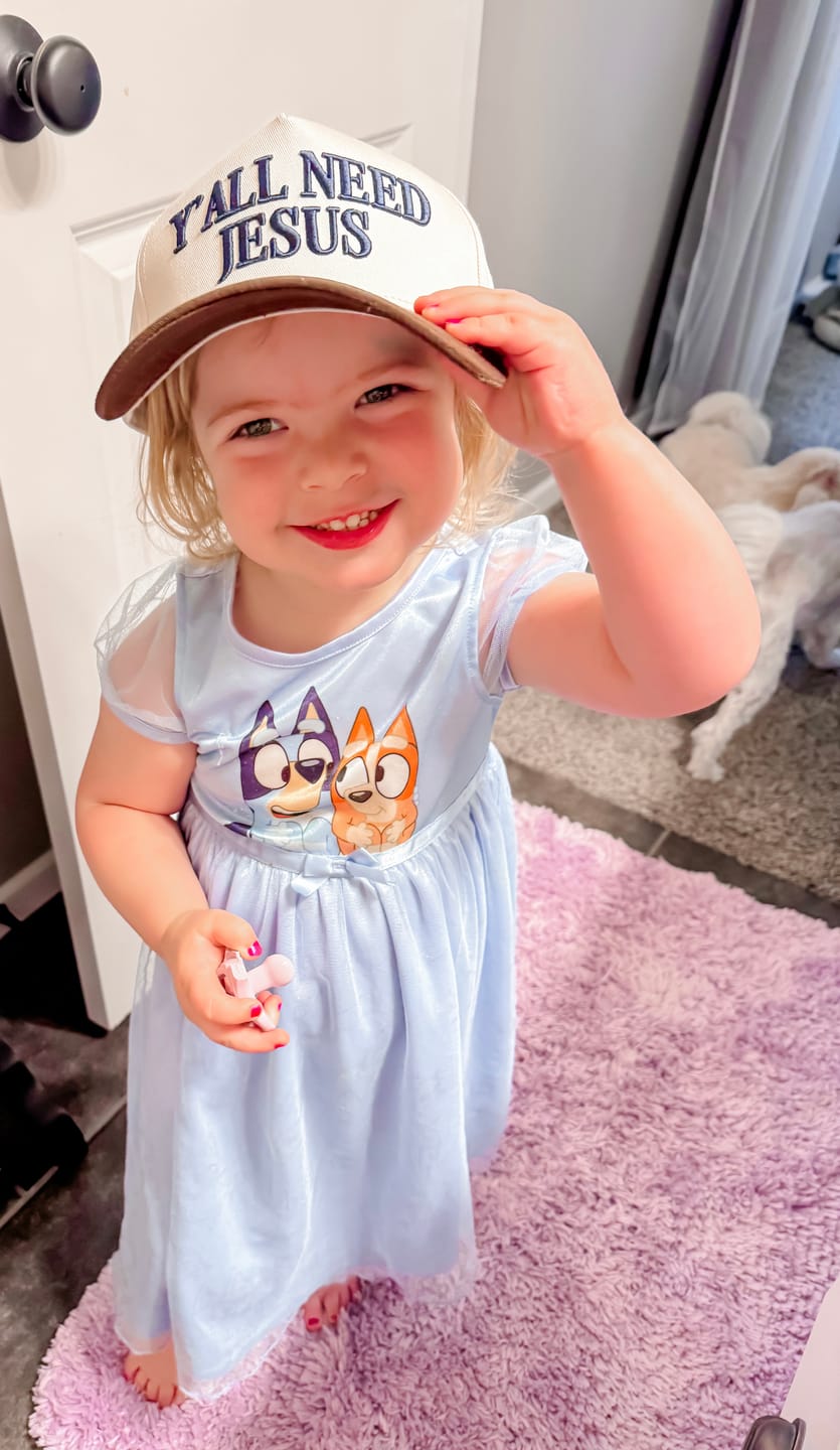 Customer photo review of Hat: Y'all Need Jesus