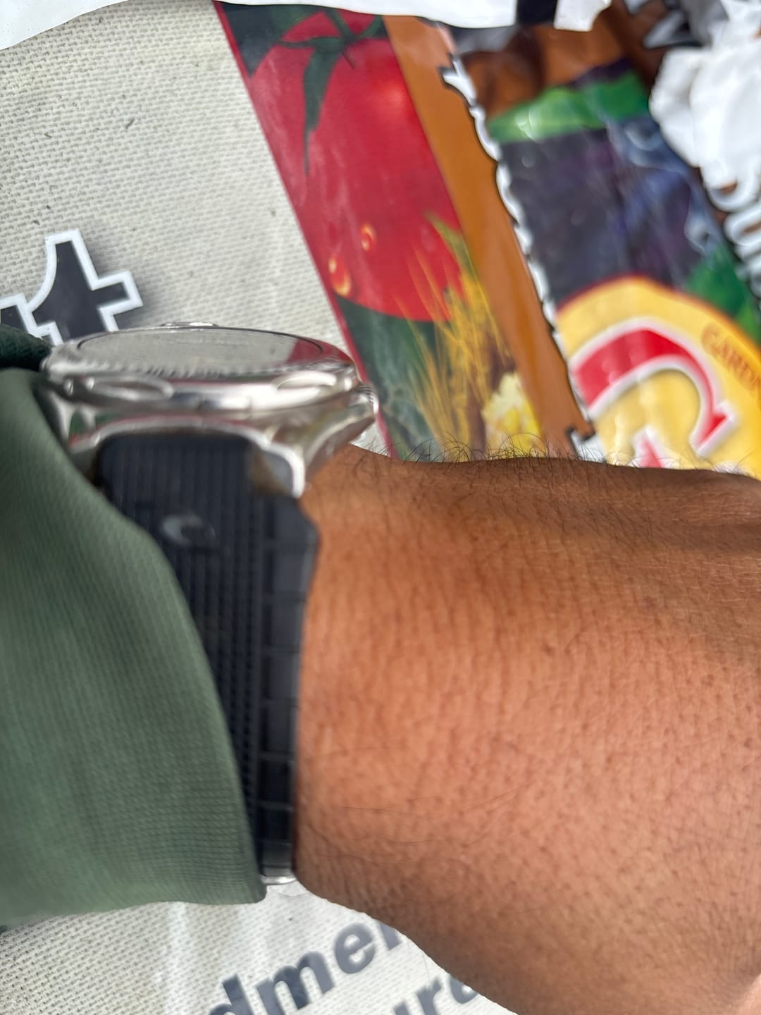 Customer photo review of SANDA - Sports Watch