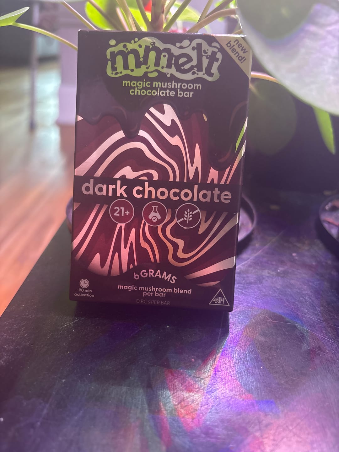 Customer photo review of Mushroom Chocolates