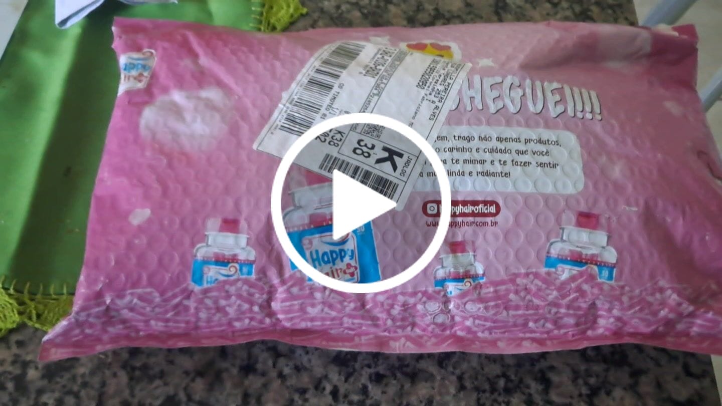 Customer video review of Happy Hair 6 Potes + 6 Potes Grátis + 2 Colágenos + 1 Melatonina (Total 15 Potes)