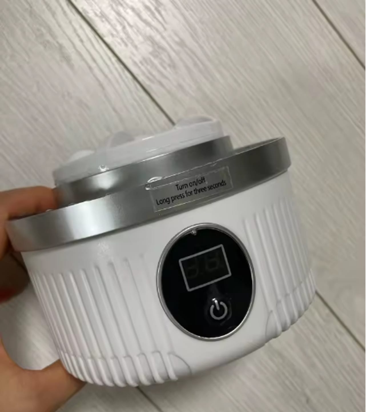 Customer photo review of Velora™ Mini Lavadora Eléctrica Portátil