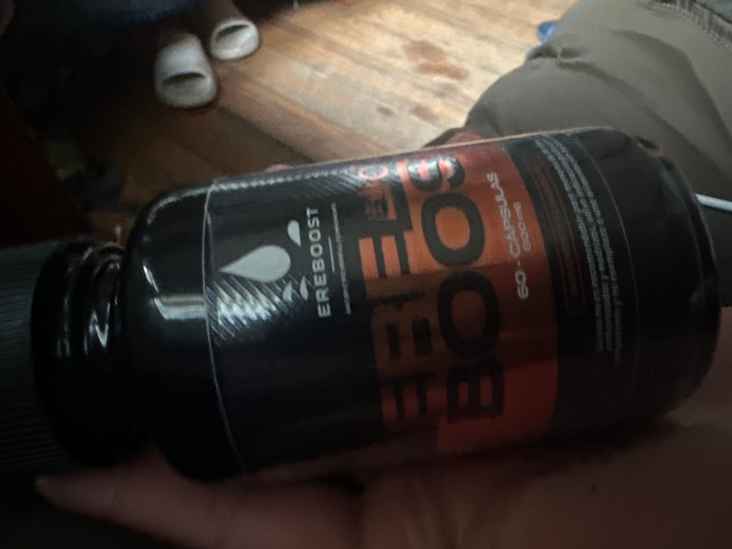 Customer photo review of EREBOOST | 60 Cápsulas
