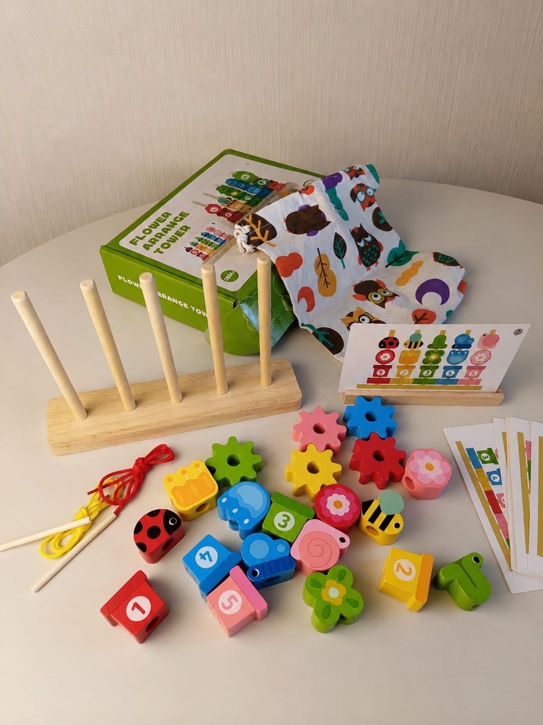 Customer photo review of Marvin’s Montessori Bead Sequence Set
