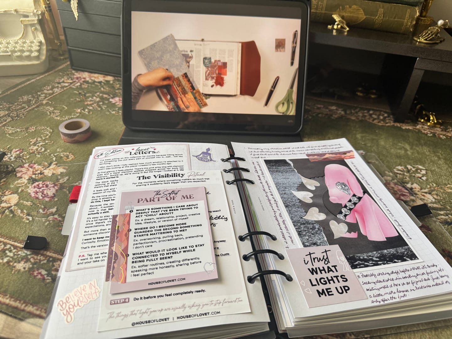 Customer photo review of Lovet Letters: The Monthly Mail Club