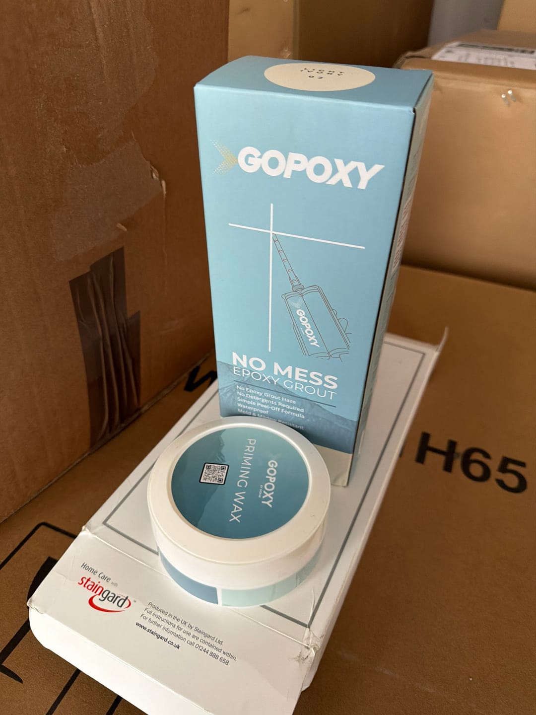 Customer photo review of GoPoxy Epoxy Grout