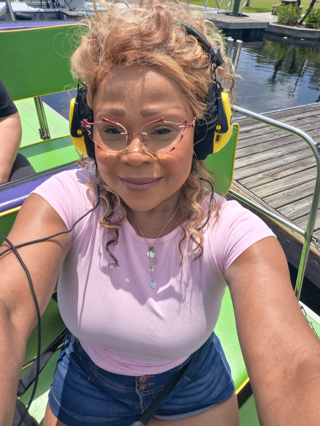 Customer photo review of Flare Eyeglasses