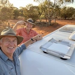 Customer photo review of NomadLink Magnetic Roof Mount | For Starlink Mini