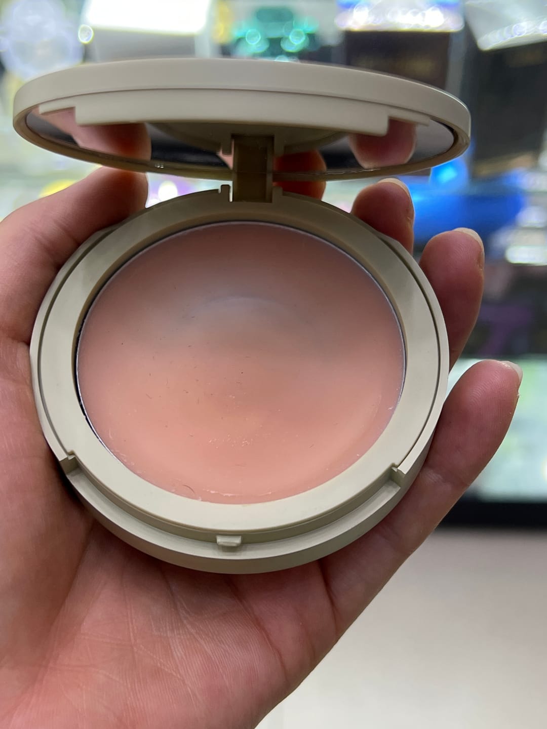 Customer photo review of POLVO EN GEL MATIFICANTE