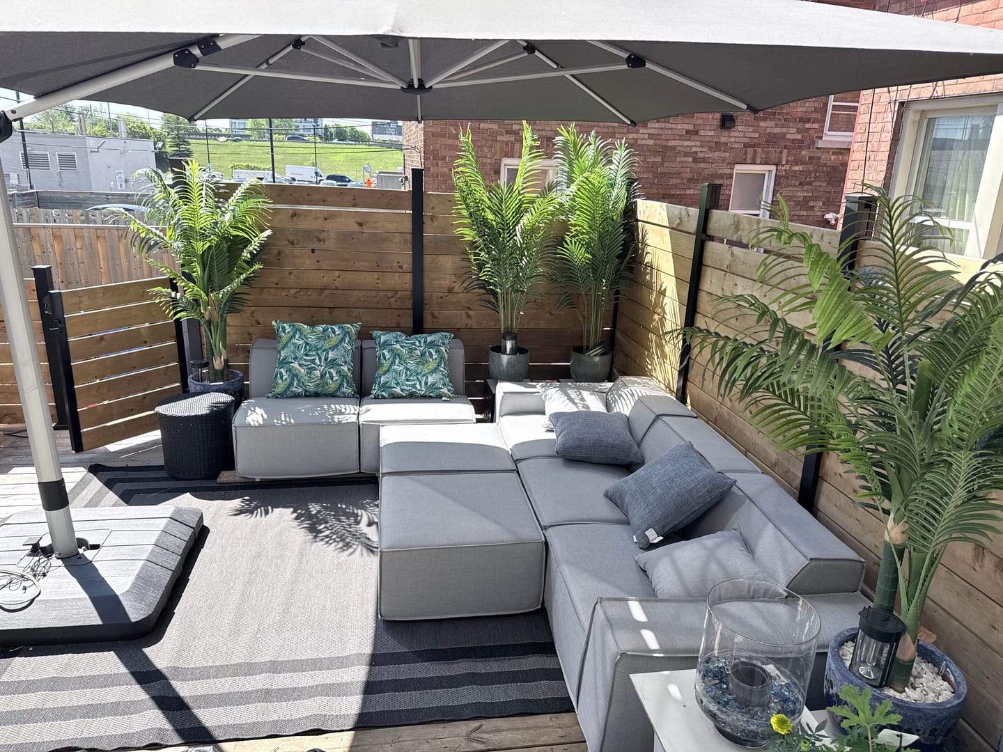 Customer photo review of M1 Outdoor Sectional Sofa
