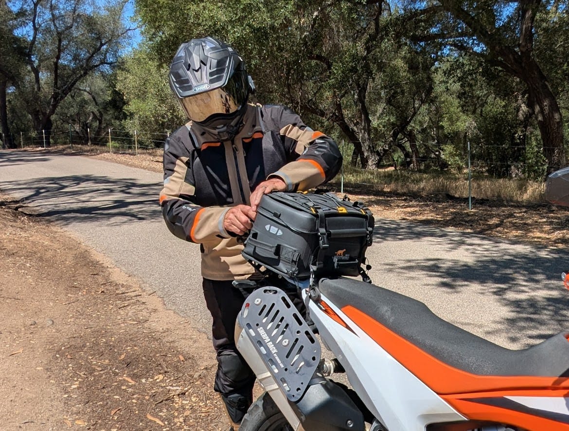 Customer photo review of Sniper 18P Tail Bag