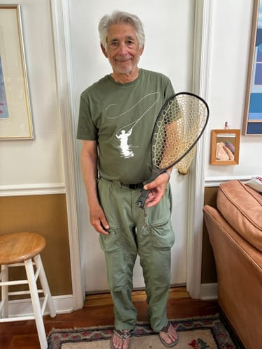 Customer photo review of Keep Calm and Go Fishing T-Shirt for Fishing Lovers