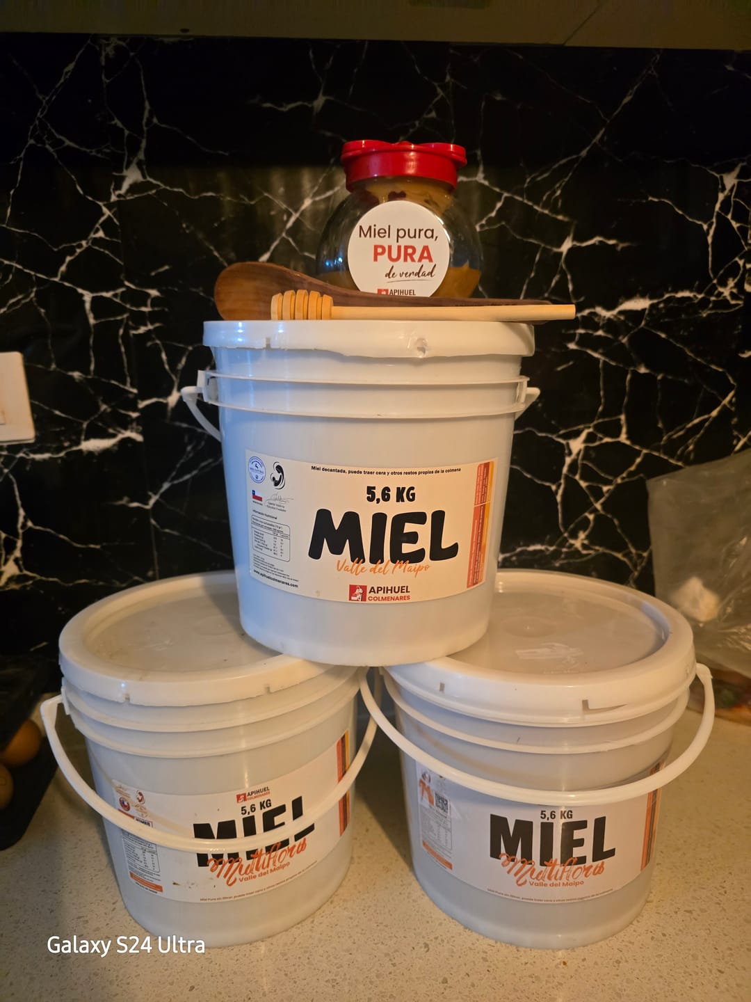 Customer photo review of Balde Miel Multiflora Valle del Maipo 5,6Kg