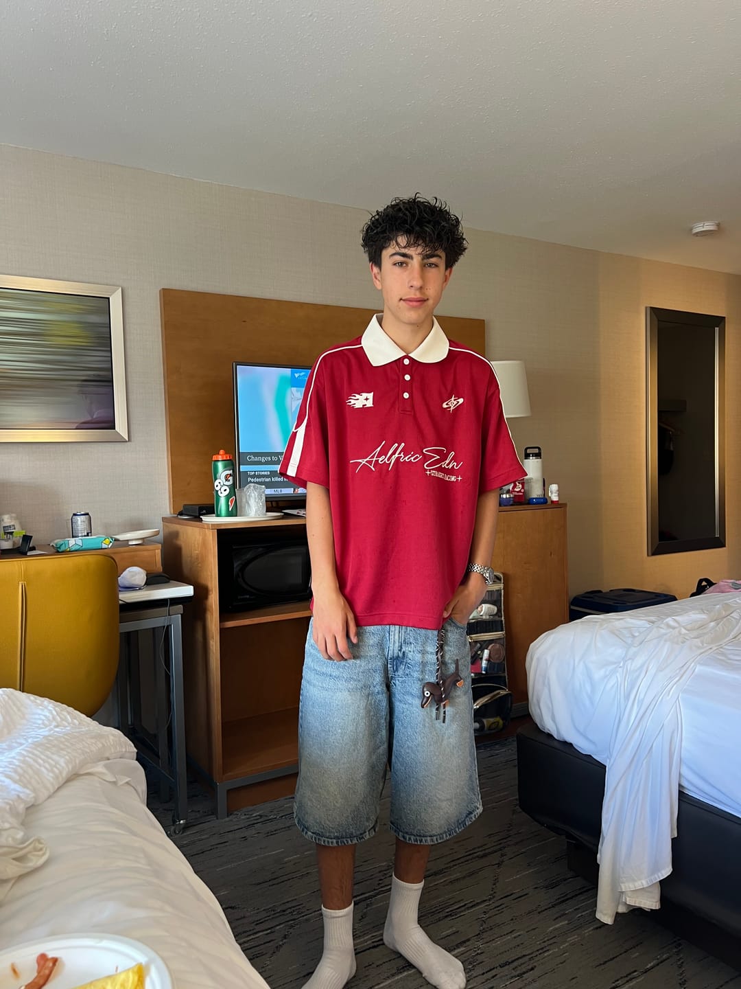 Customer photo review of Aelfric Eden Sporty Polo Soccer Jersey