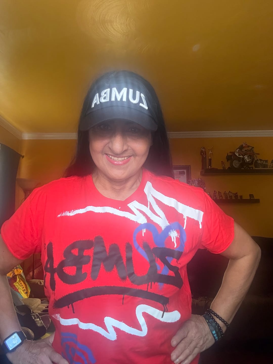 Customer photo review of Zumba Core Visor
