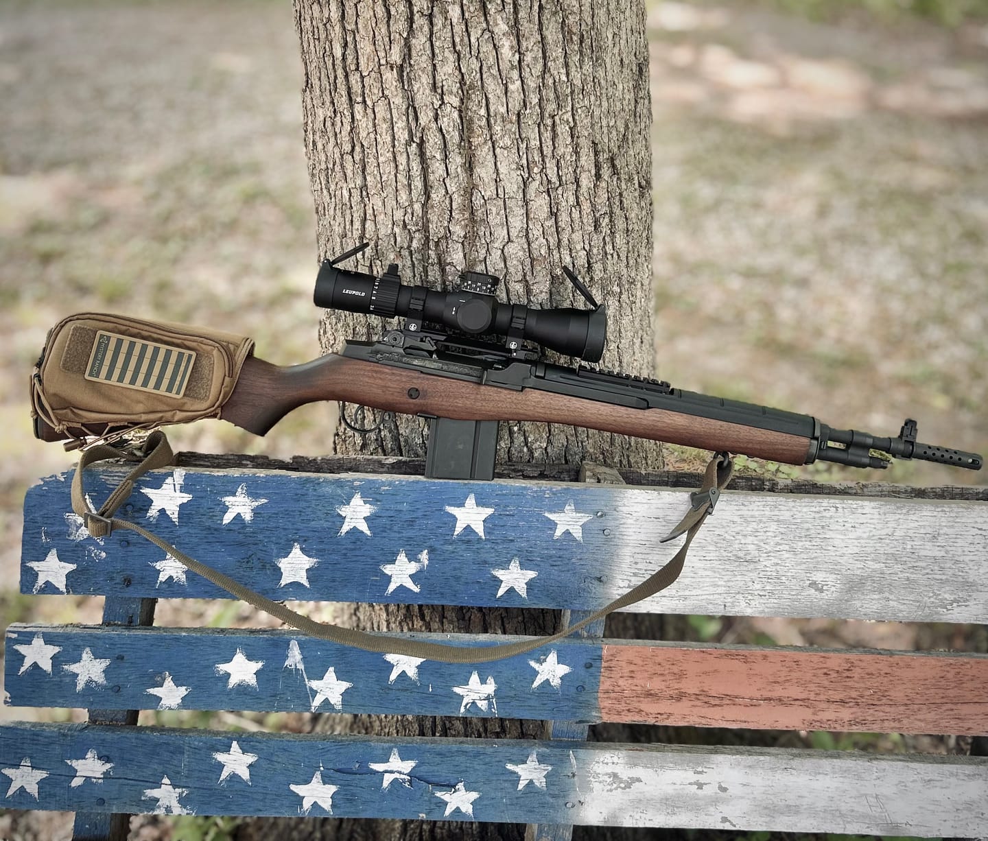 Customer photo review of M1A / M14 / M305 NDT Scope Mount Low-profile and Elevation Adjustable