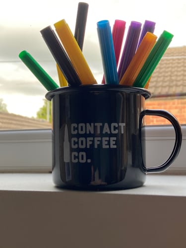 Customer photo review of Enamel mug