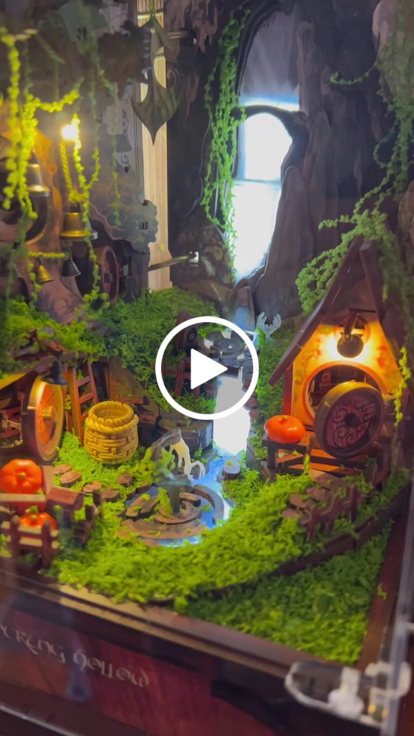 Customer video review of Whispering Hollow Miniature House Kit (Music Box) | Collector's Edition