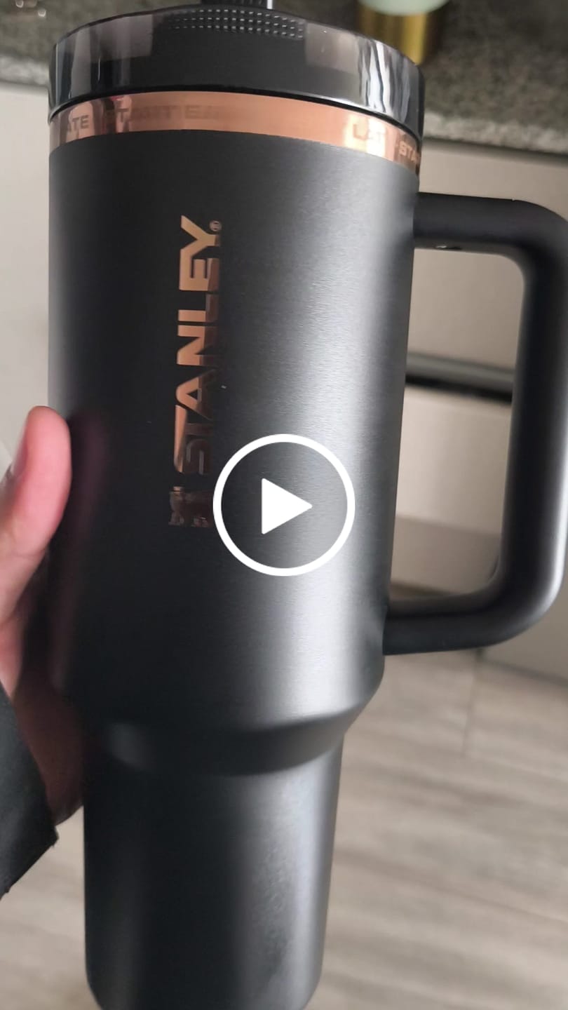 Customer video review of Quencher Protour Black | 1.18 lt MESSI X STANLEY 1913