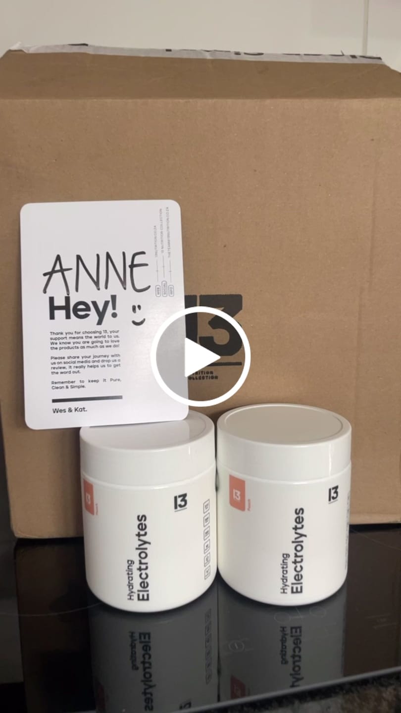 Customer video review of [NEW] Hydrating Electrolytes + BCAA's
