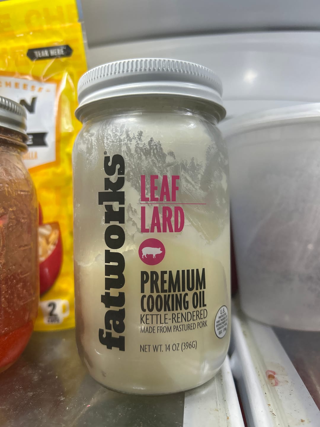 Customer photo review of Pasture Raised Leaf Lard (14 oz)