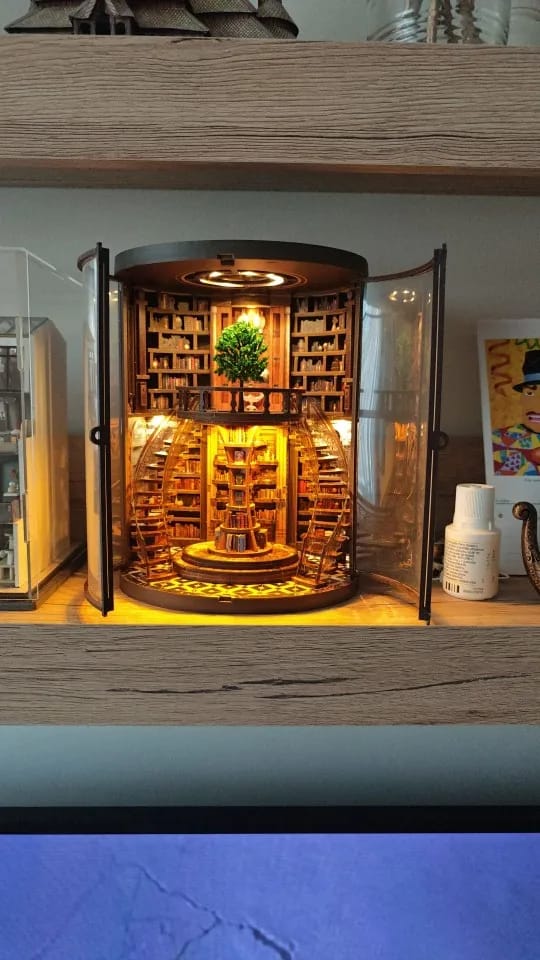 Customer photo review of Wisdom Rings Library