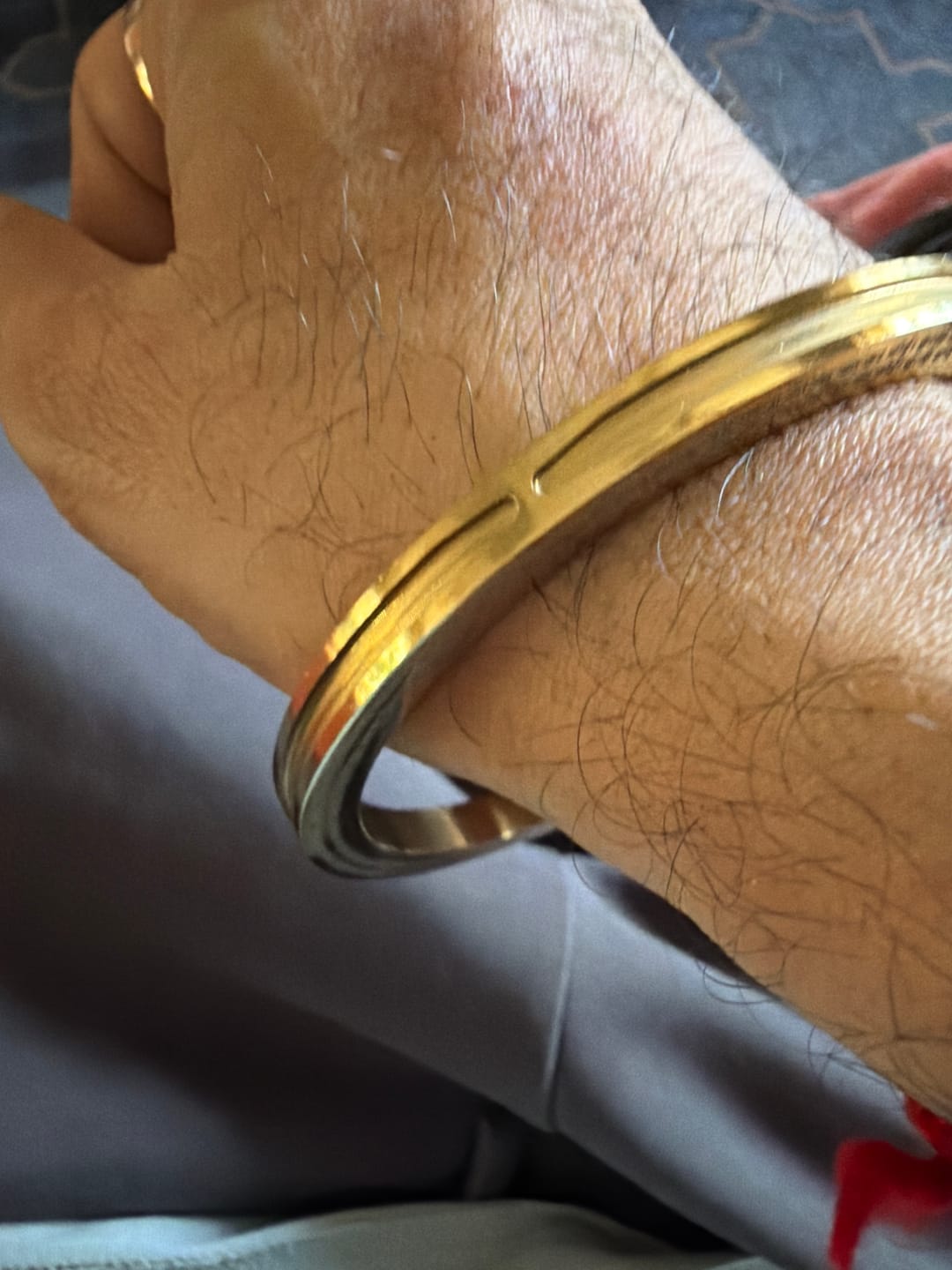 Customer photo review of Hanuman Chalisa Shakti Kada