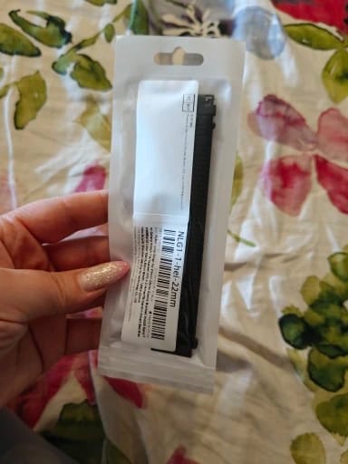 Customer photo review of OnePlus Smartwatch Nylon Loop Band Replacement Strap Sport Adjustable