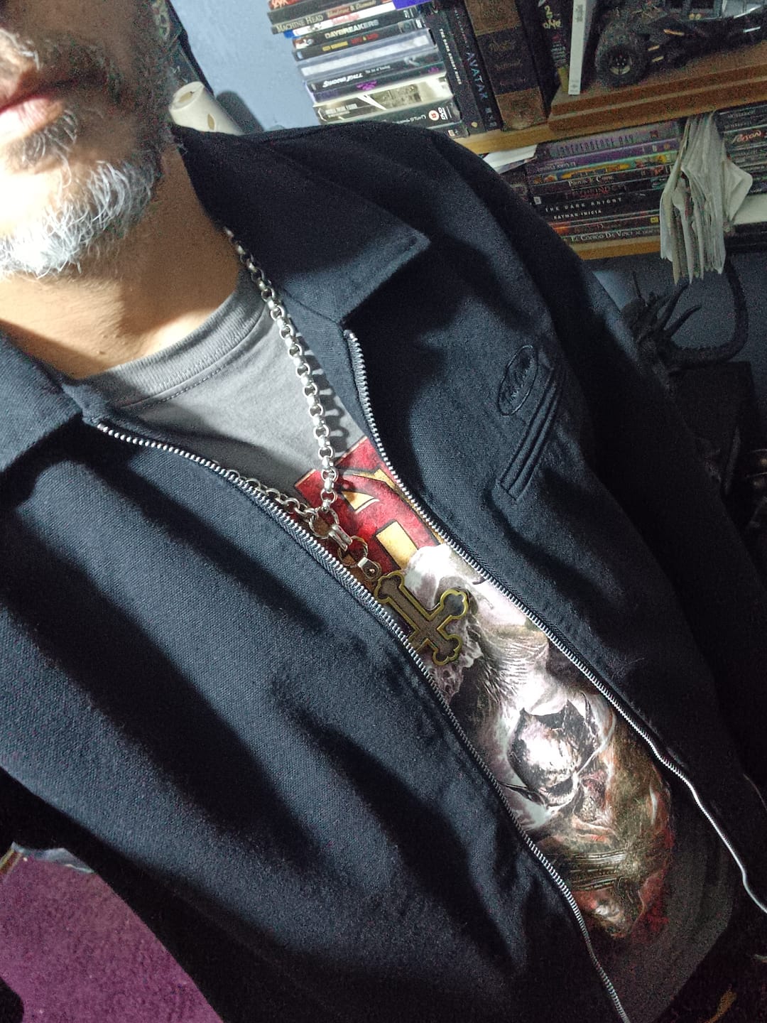 Customer photo review of Chaqueta Hombre Canvas Beluga Baja 500