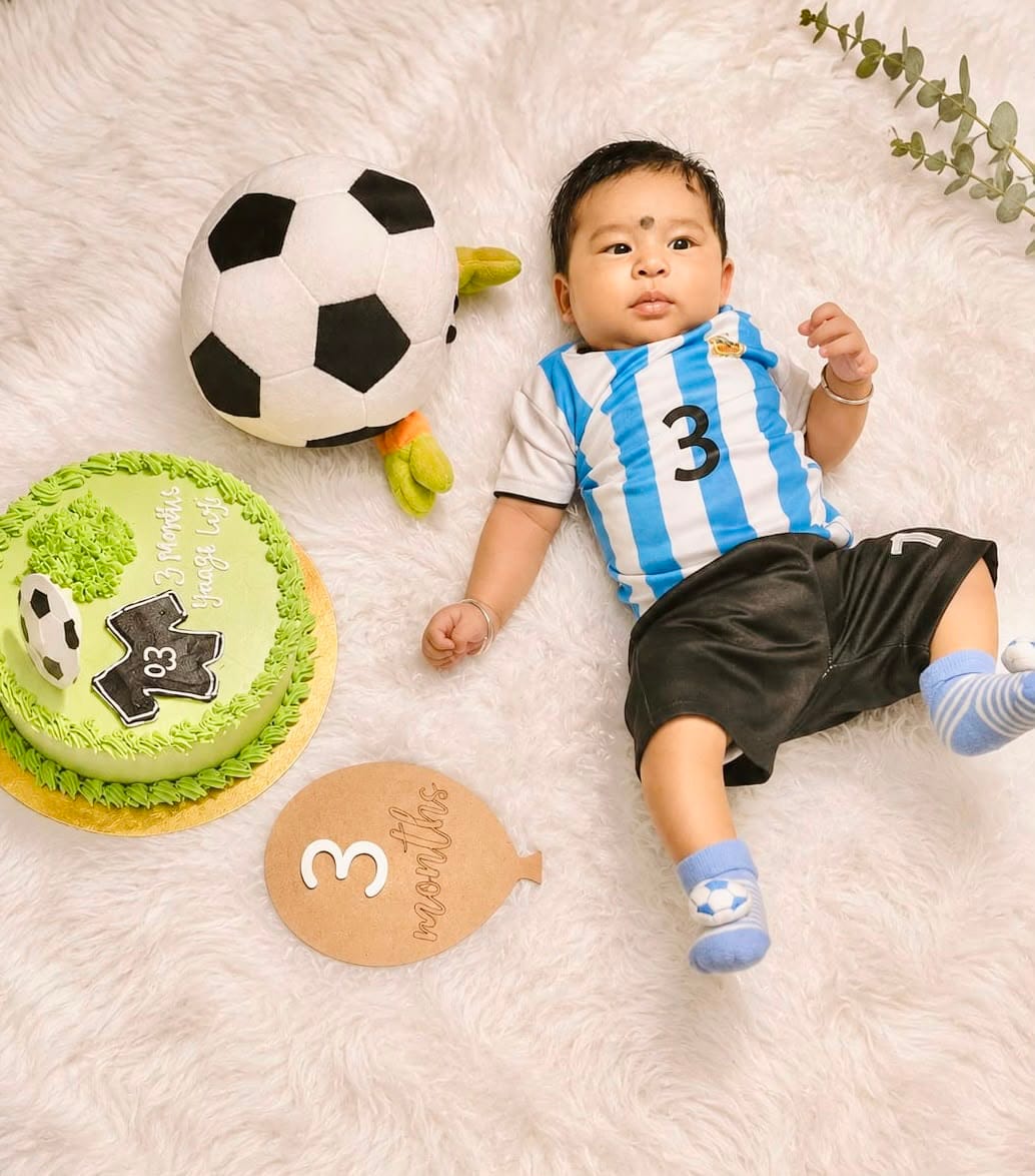 Customer photo review of Kids Jersey and Shorts Set