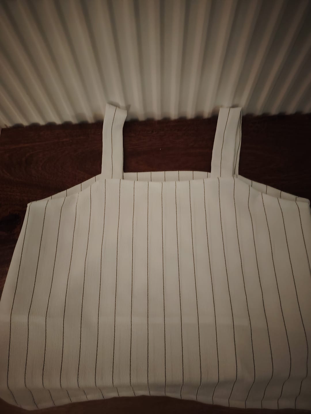 Customer photo review of Linear Weave Suiting Fabric
