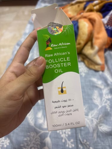 Customer photo review of Hair Follicle Booster Oil