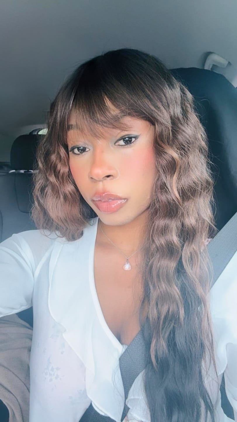 Customer photo review of Model Model Klio Wig -KL 011