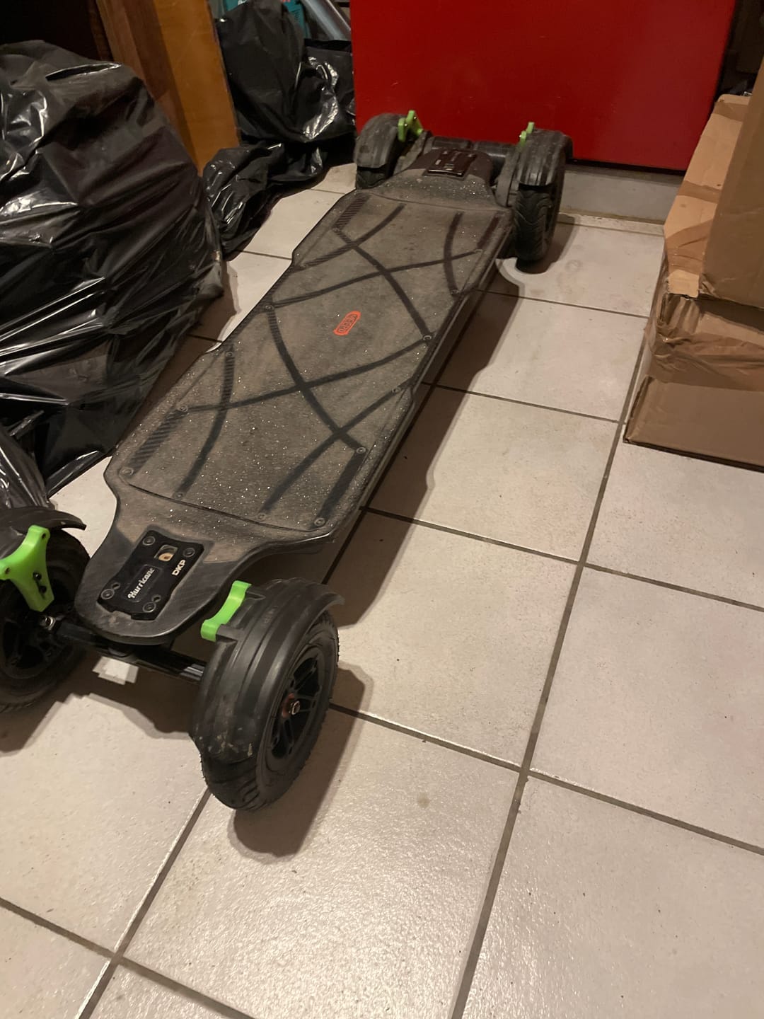 Customer photo review of 175mm Pneumatic Tire Set for Hurricane