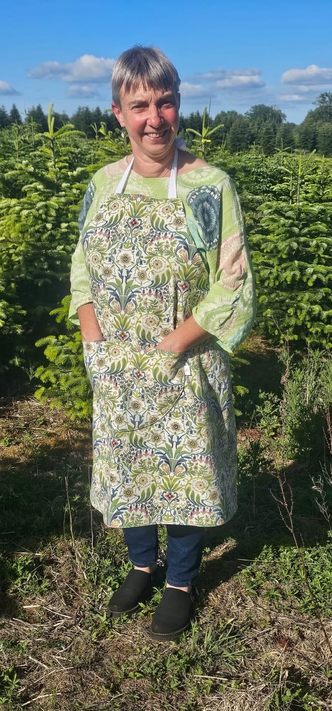 Customer photo review of Cottage Vine Cotton Furnishing Fabric
