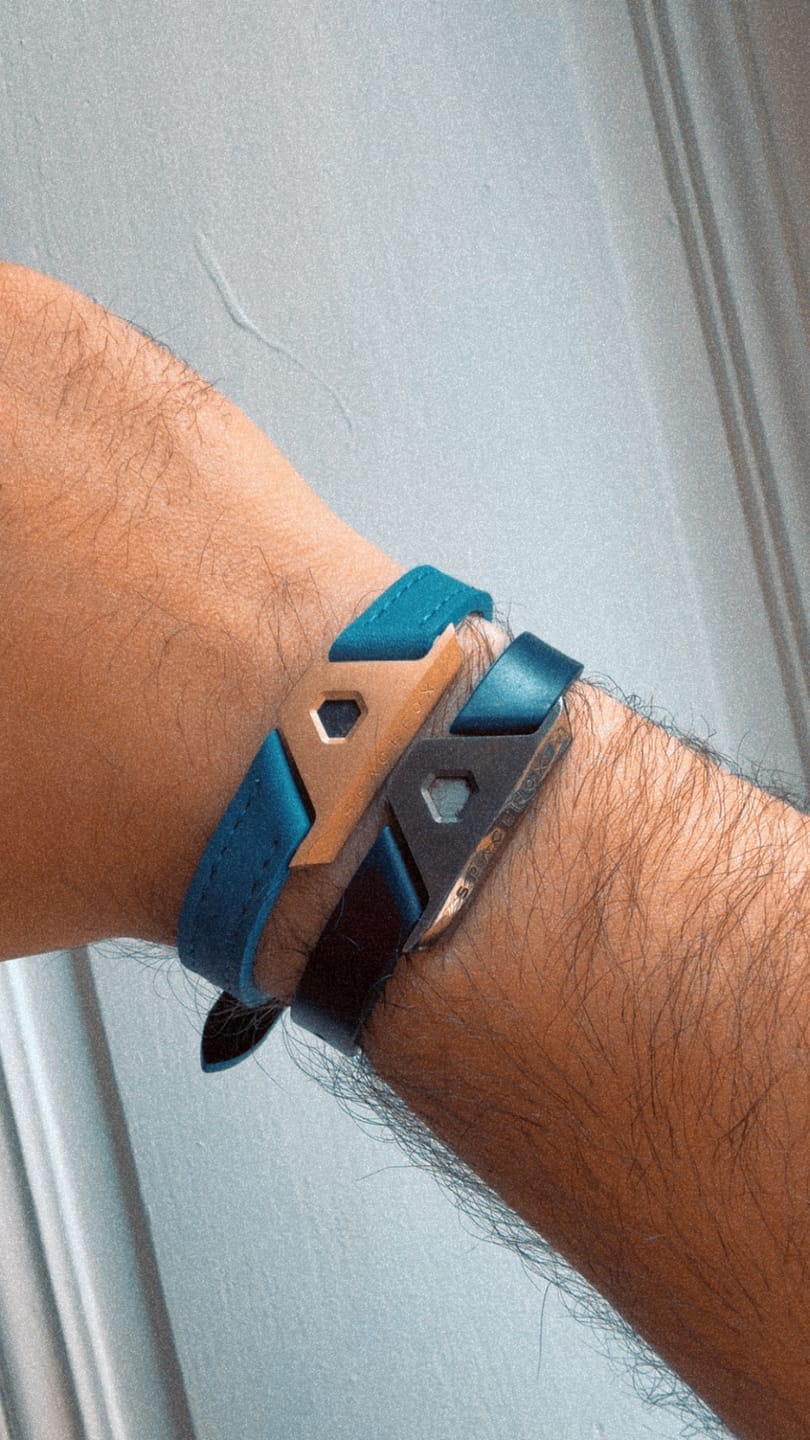 Customer photo review of Bracelet Blue Horizon