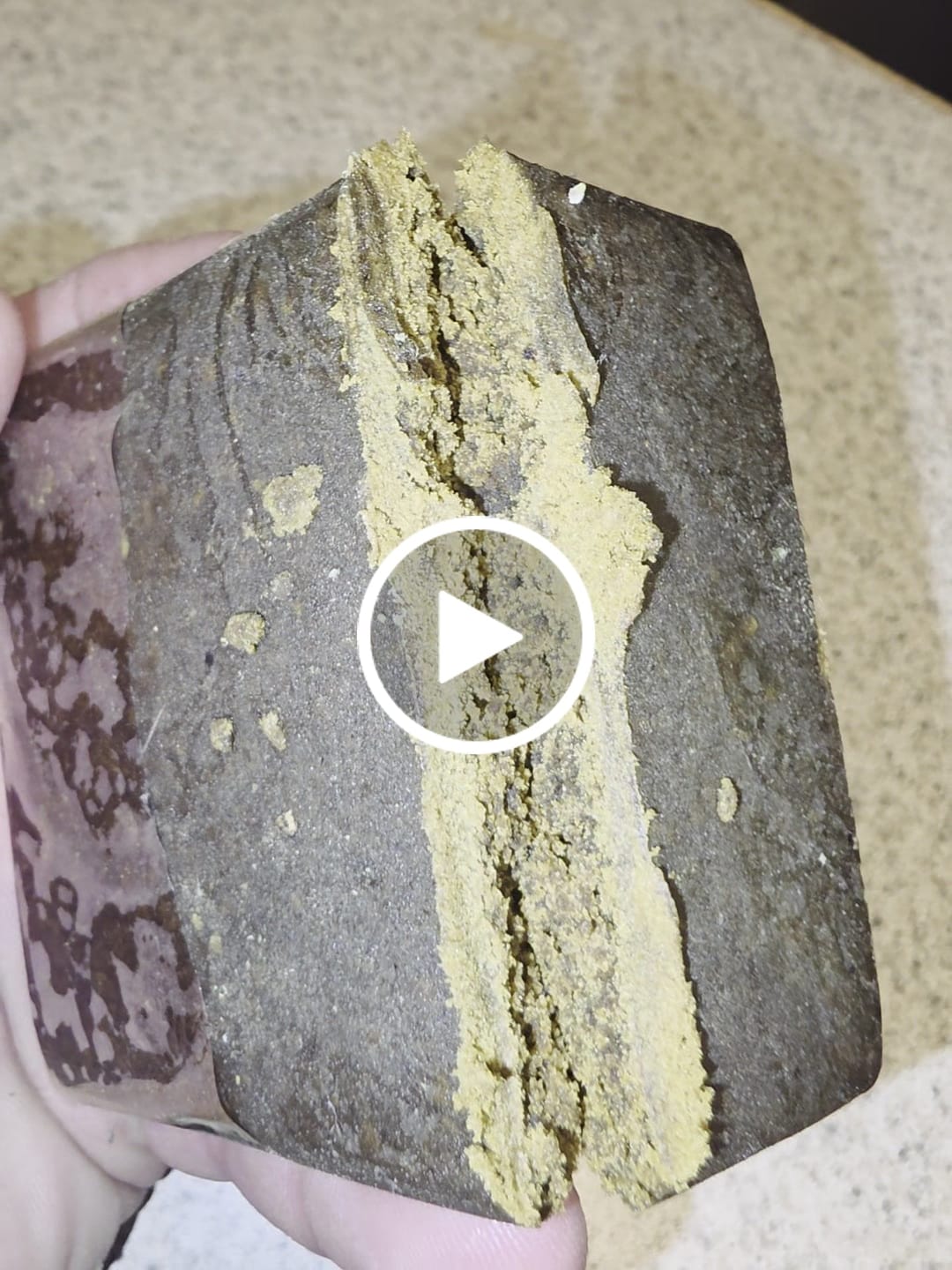 Customer video review of Premium THCa Hash Bar