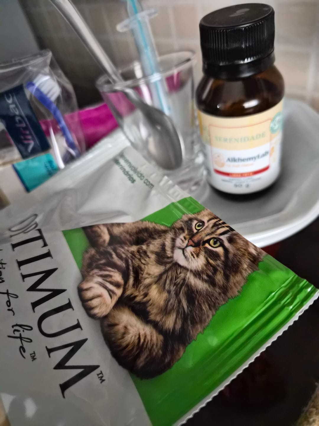 Customer photo review of Floral em Glóbulos Vegano Serenidade 50g - Linha Pets