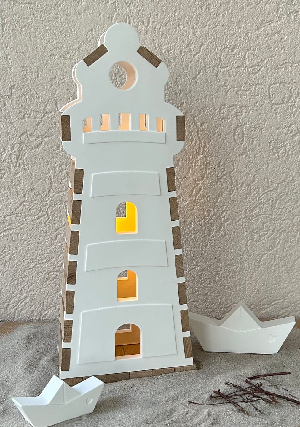 Customer photo review of Silikonform - Leuchtturm Rahmen mittel oder groß
