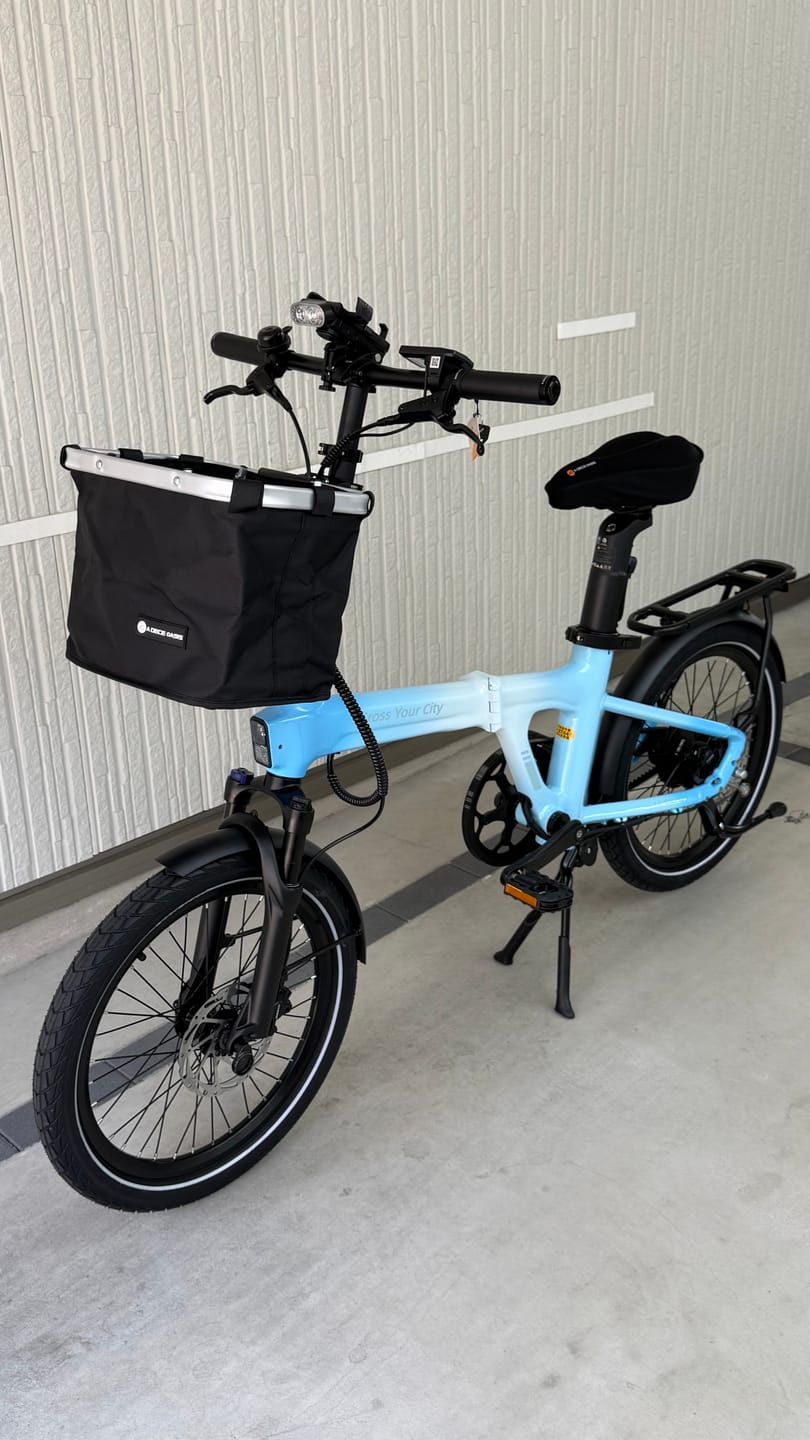 Customer photo review of Air 20 Ultra 折りたたみ電動アシスト自転車