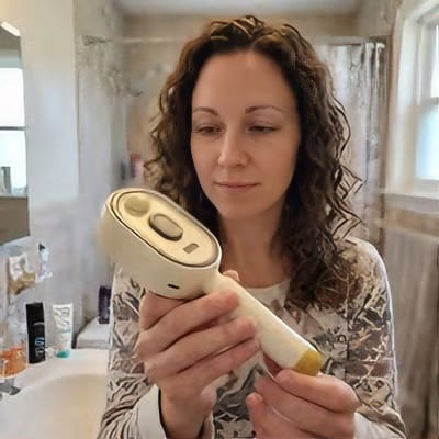 Customer photo review of Electric Spray Air Cushion Massage Comb