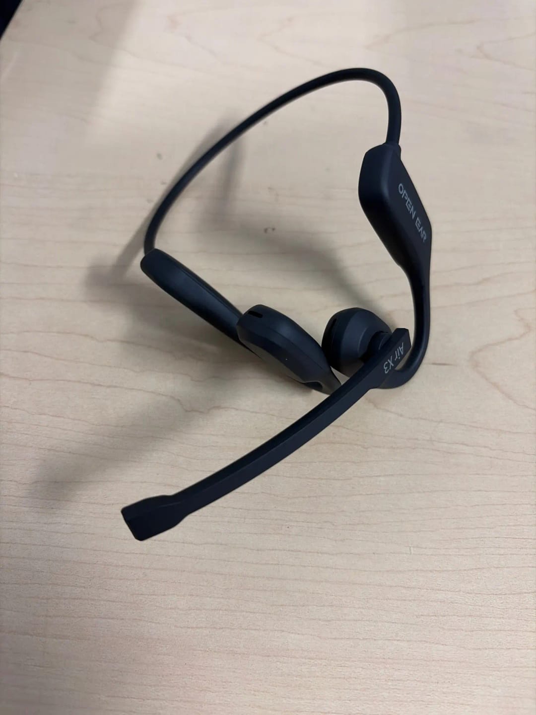 Customer photo review of DriveTalk Open-Ear Air X3 Bluetooth Headset with Clear Call Mic