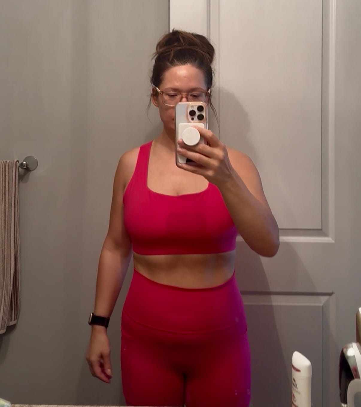 Customer photo review of DAYDREAM Square Neck Sports Bra