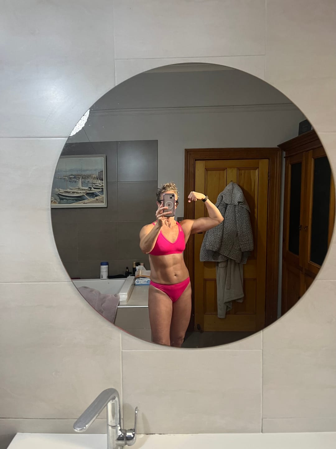Customer photo review of TAZZIE TOP - Pink Sorbet