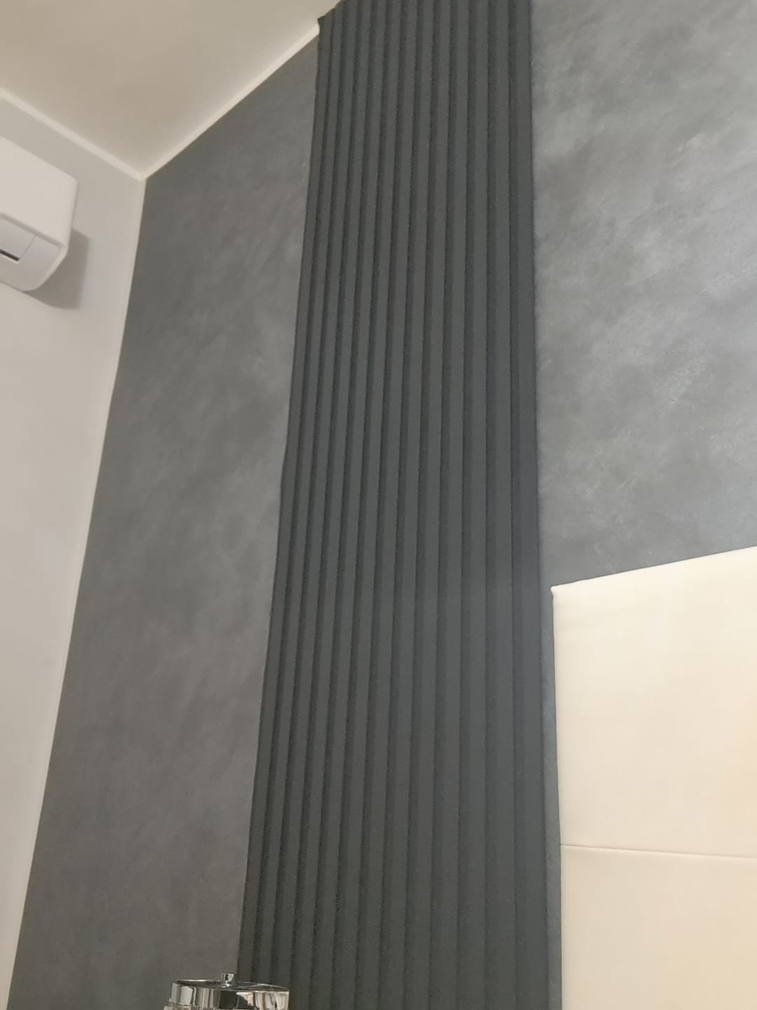 Customer photo review of PANNELLO DOGHE MDF FLESSIBILE con supporto fonoassorbente” -  MISURE: (H)2.78 Mt x (L) 60 cm SP. 1 cm
