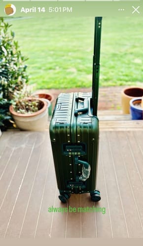Customer photo review of ALUMINUM SUITCASE V2 NEW, STRONGER ALUMINIUM & REMOVEABLE WHEELS