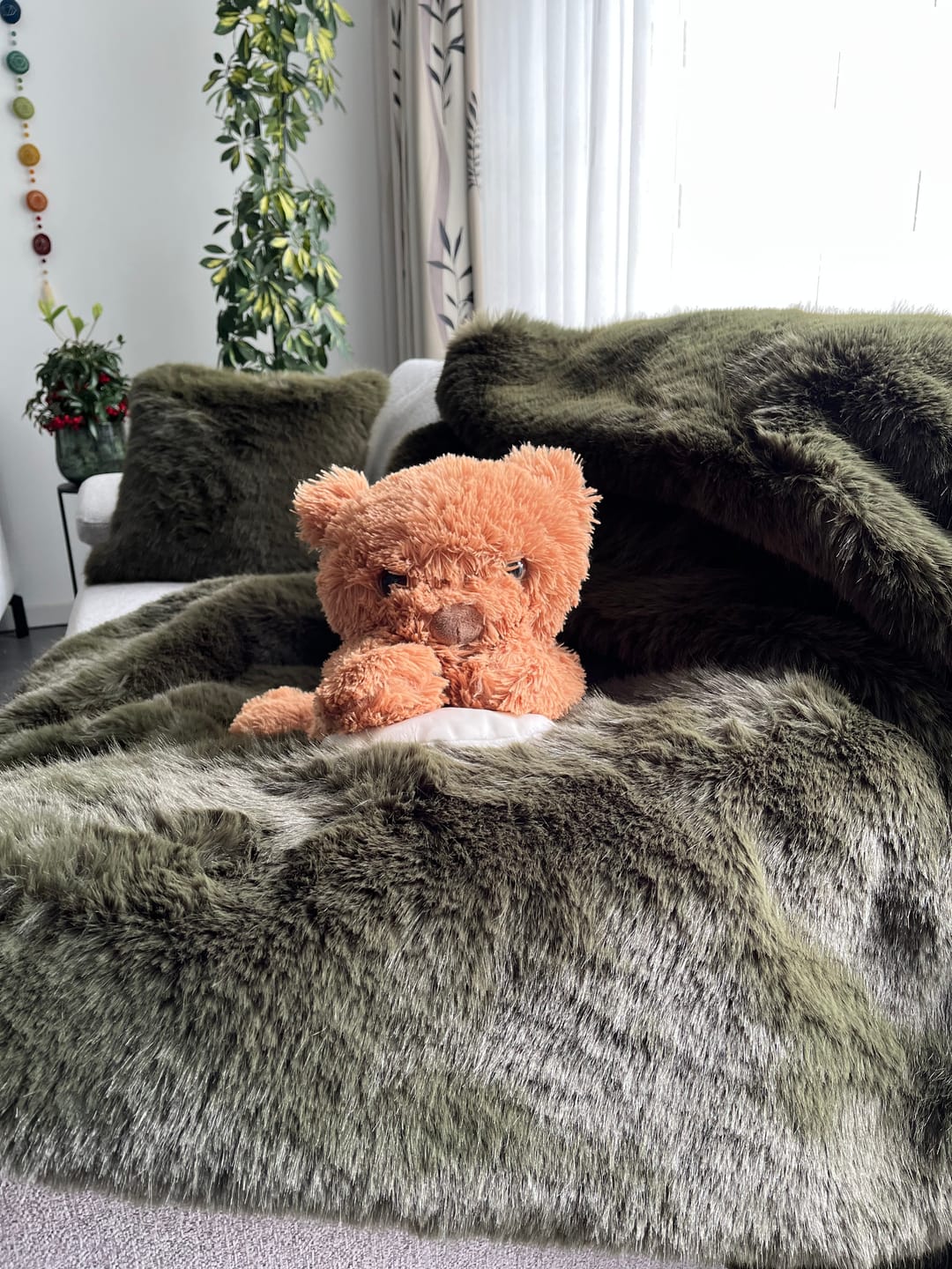 Customer photo review of (pre-order) Verzwaringsknuffel Teddy Beer 2,2 kg + Gratis Pittenzakje